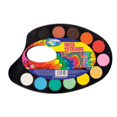 Centrum, farby akwarelowe, 12 kolorów