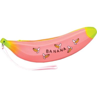 Centrum, piórnik silikonowy, banan
