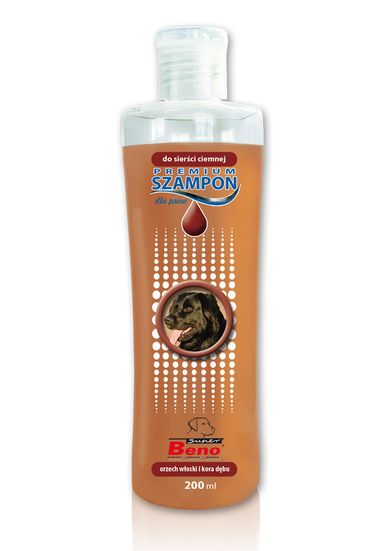 Certech, Super Beno Premium, szampon do sierści ciemnej, 200 ml