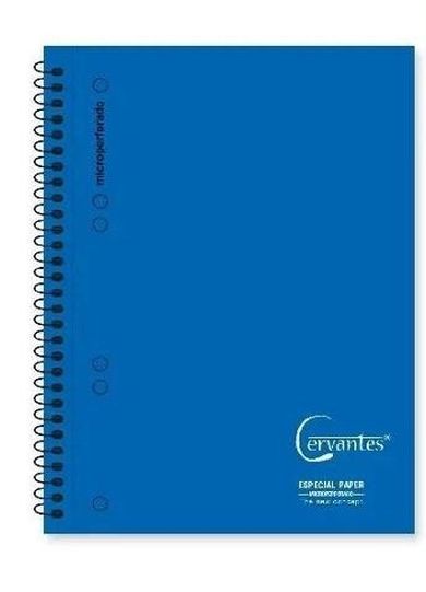 Cervantes, notatnik kołowy A5, 120 kartek, kratka, 1 szt.