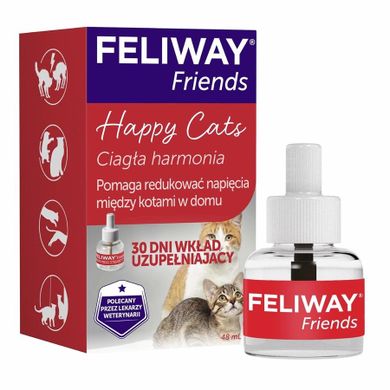 Ceva, Feliway Friends, wkład feromonowy, uzupełniający, 48 ml