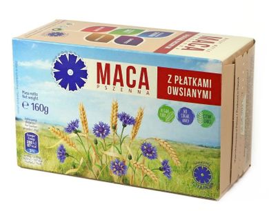 Chaber, maca z płatkami owsianymi, 160g