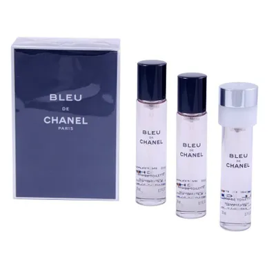 Chanel, Bleu de Chanel, Zestaw podróżny, Woda toaletowa, 3-20 ml