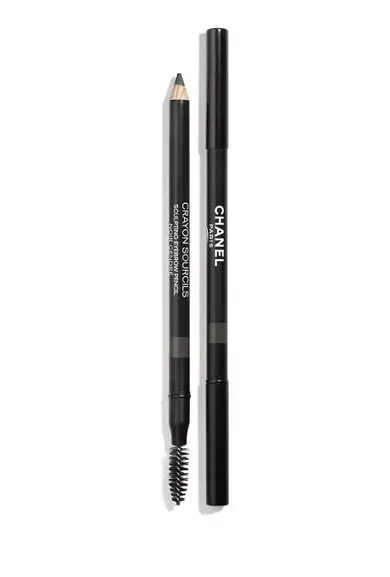 Chanel, Crayon Sourcils Sculpting Eyebrow Pencil, kredka do brwi ze szczoteczką, 60 noir cendré