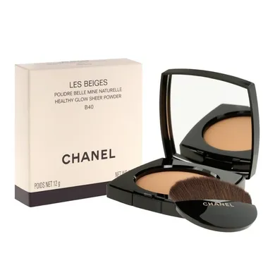 Chanel, Les Beiges Healthy Glow Powder, puder do twarzy, nr B40, 12g