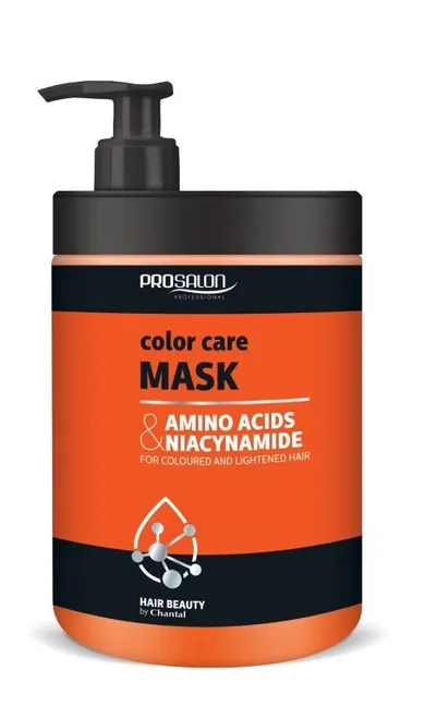 Chantal, Prosalon Amino Acids & Niacynamide, maska chroniąca kolor włosów farbowanych i rozjaśnianych, 1000g