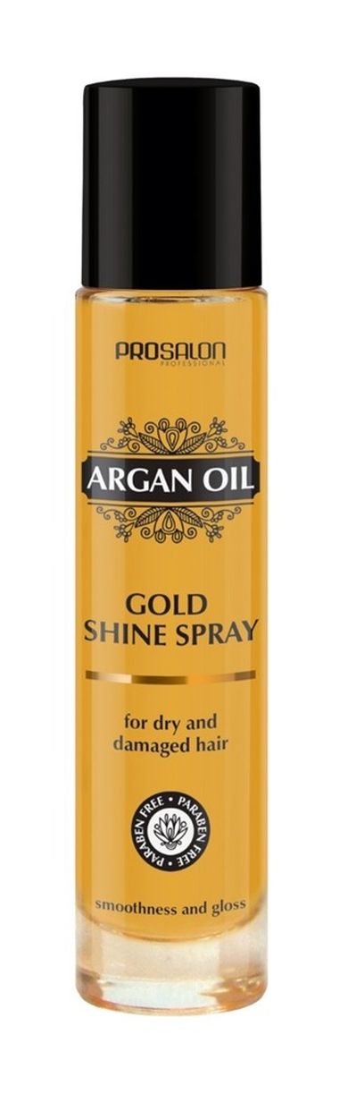 Chantal, Prosalon, Argan Oil, Gold Shine, Spray nabłyszczacz do włosów z olejkiem arganowym, 100 ml
