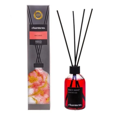 Charmens, Luxury Edition Reed Diffuser, patyczki zapachowe, Baccarat, 110 ml