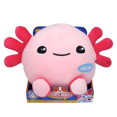 Chati-Hugs, Aksolotl, maskotka interaktywna, pluszowa