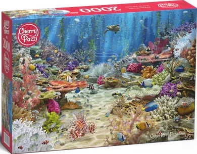 Cherrypazzi, Coral Reef Paradise, puzzle, 2000 elementów