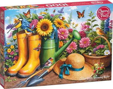 Cherrypazzi, Golden Boots Blooming Roots, puzzle, 1000 elementów