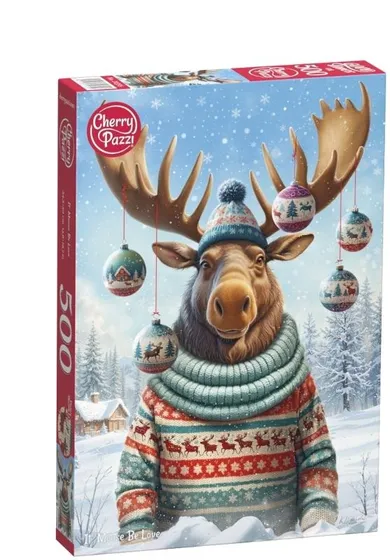 CherryPazzi, It Moose Be Love, puzzle, 500 elementów