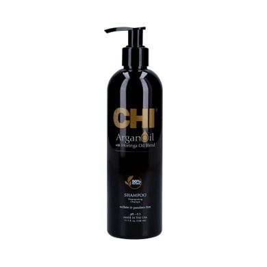 CHI, Argan Oil, odbudowujący szampon do włosów, 340 ml