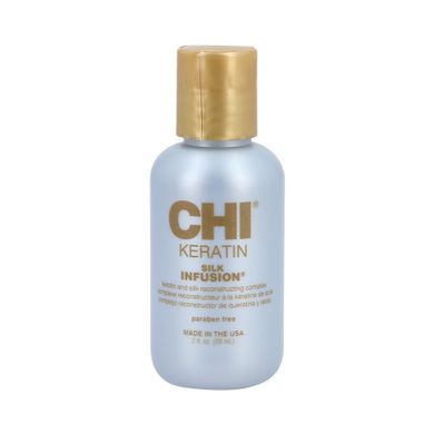 CHI, Keratin, Silk Infusion, keratynowa kuracja z jedwabiem, 59 ml