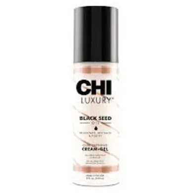 Chi Luxury, Black Seed Oil, Cream-Gel, krem do stylizacji włosów kręconych i falowanych, 147 ml
