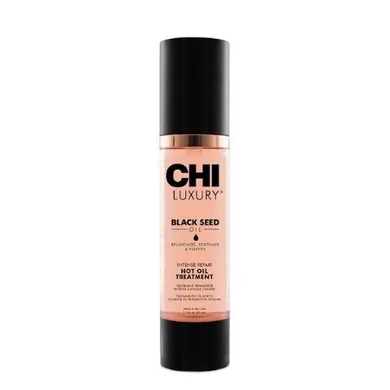 Chi Luxury, Black Seed Oil Hot Oil Treatment, eliksir do włosów z olejkiem z czarnuszki, 50 ml