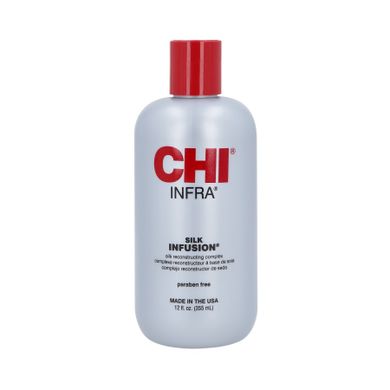 CHI, Silk Infusion, odżywka regenerująca z jedwabiem bez spłukiwania, 355 ml