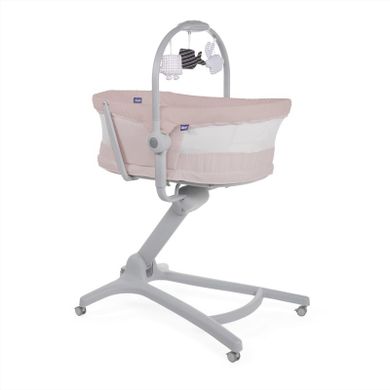 Chicco, Baby Hug 4in1 Air, kołyska, leżaczek, krzesełko, rose