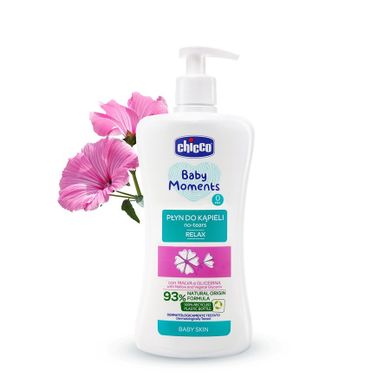 Chicco, Baby Moments, Relax, płyn do kąpieli, 500 ml