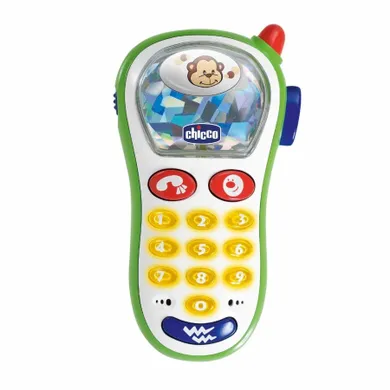 Chicco, Baby Senses, telefon z aparatem fotograficznym, zabawka interaktywna