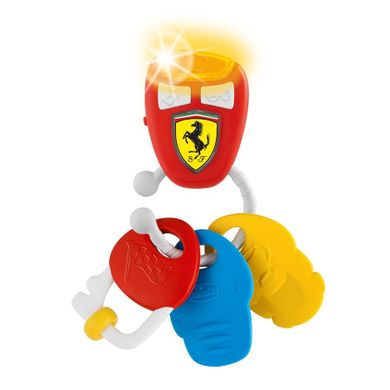 Chicco, Ferrari, elektryczne kluczyki, zabawka do wózka