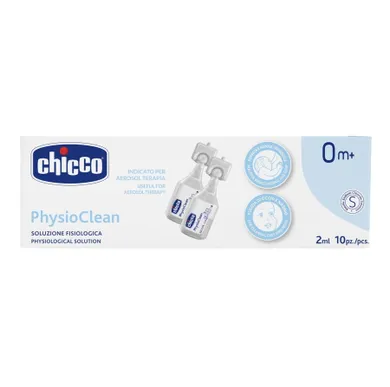 Chicco, izotoniczny roztwór soli fizjologicznej, 2 ml, 10 szt.