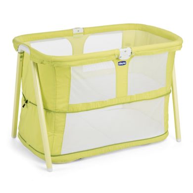 Chicco, Lullago Zip, łóżeczko niemowlęce, Lemon Drop