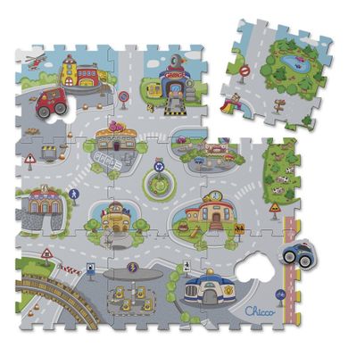 Chicco, Miasto, puzzle piankowe