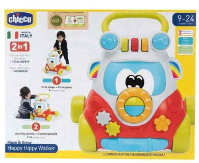 Chicco, Move & Grow, Wesoły Autobus, pchacz interaktywny