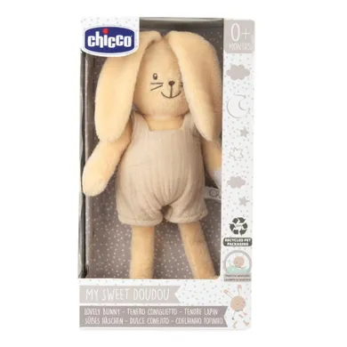 Chicco, My Sweet Dou Dou, Króliczek, makostka z grzechotką, przytulanka