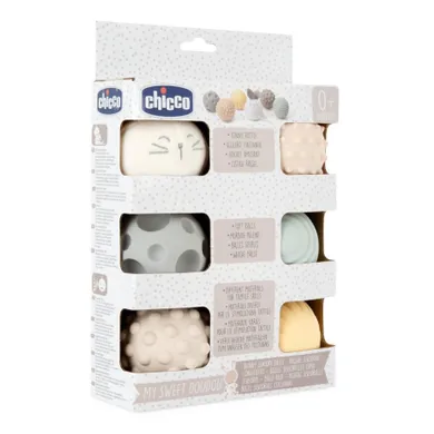 Chicco, My Sweet Dou Dou, zestaw piłeczek sensorycznych