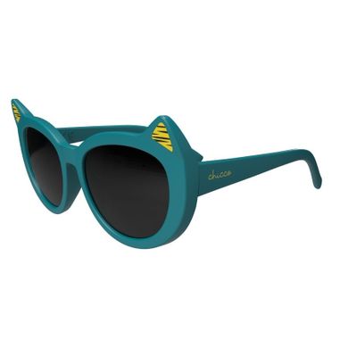 Chicco, okulary przeciwsłoneczne + etui, 36m+, morskie