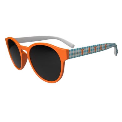 Chicco, okulary przeciwsłoneczne + etui, 36m+, pomarańczowe