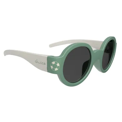 Chicco, okulary przeciwsłoneczne, smoky lenses, green, 0 m+