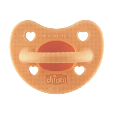 Chicco, Physioforma, Soft Luxe, smoczek uspokajający, pomarańczowy, 2-6 m