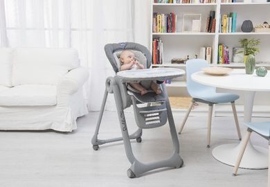 Chicco, Polly Magic Relax, krzesełko do karmienia, Dove Grey