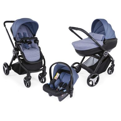 Chicco, Trio Best Friend Comfort, wózek wielofunkcyjny 3w1, avio