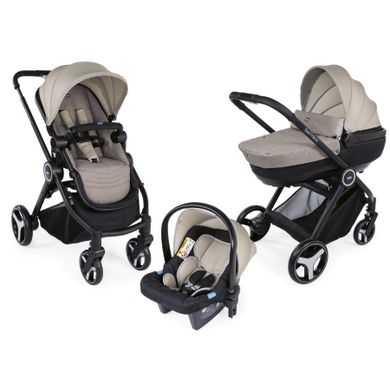 Chicco, Trio Best Friend Comfort, wózek wielofunkcyjny 3w1, beige