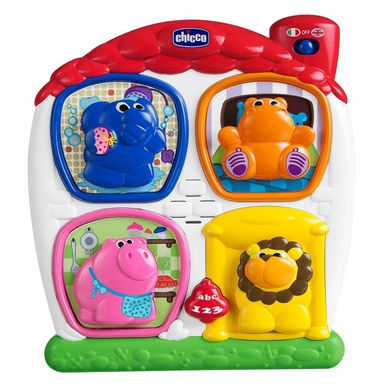 Chicco, Wesoły domek, puzzle, niemowlęca zabawka interaktywna