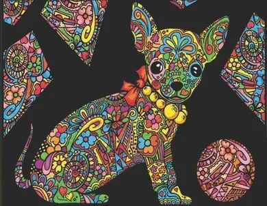Chihuahua! Kolorowanka welwetowa A4