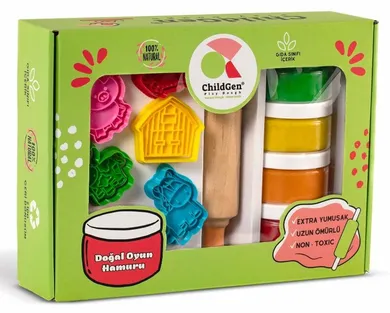 Childgen, Farma, naturalna ciastolina, zestaw kreatywny