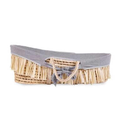 Childhome, Boho, kosz Mojżesza z materacem + pokrowiec Jersey Grey
