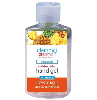 Chlapu Chlap, antybakteryjny żel do higieny rąk, ananas, 60 ml