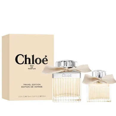 Chloe, Chloe zestaw, woda perfumowana, spray, 75 ml + woda perfumowana, spray, 20 ml