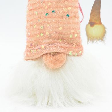 Christmas Decoration, mikołaj dekoracyjny, LED, różowy, 25 cm