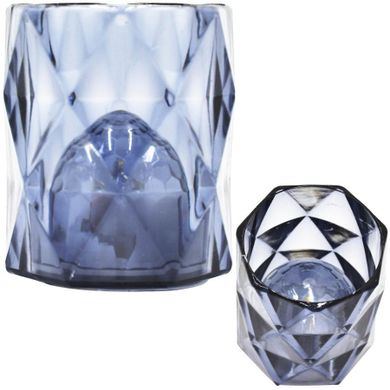 Christmas Decoration, mini lampa dekoracyjna LED, szara, 6 cm