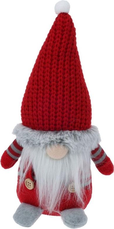 Christmas Decoration, skrzat, krasnal świąteczny, czerwony, 30 cm