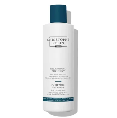 Christophe Robin, Purifying Shampoo With Thermal Mud, oczyszczający szampon do włosów, 250 ml