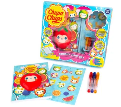 Chupa Chups, Squishy, pamiętnik z akcesoriami