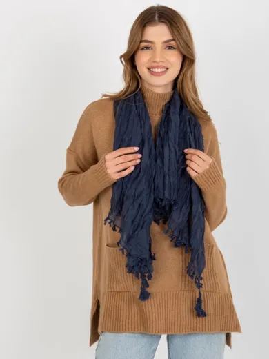 Chustka damska, granatowa, Factory Price